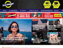 Tablet Screenshot of lamega.com.co