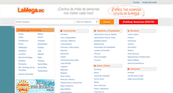 Desktop Screenshot of lamega.ec